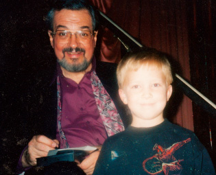 Ryne Strom with Harry Blackstone Jr.